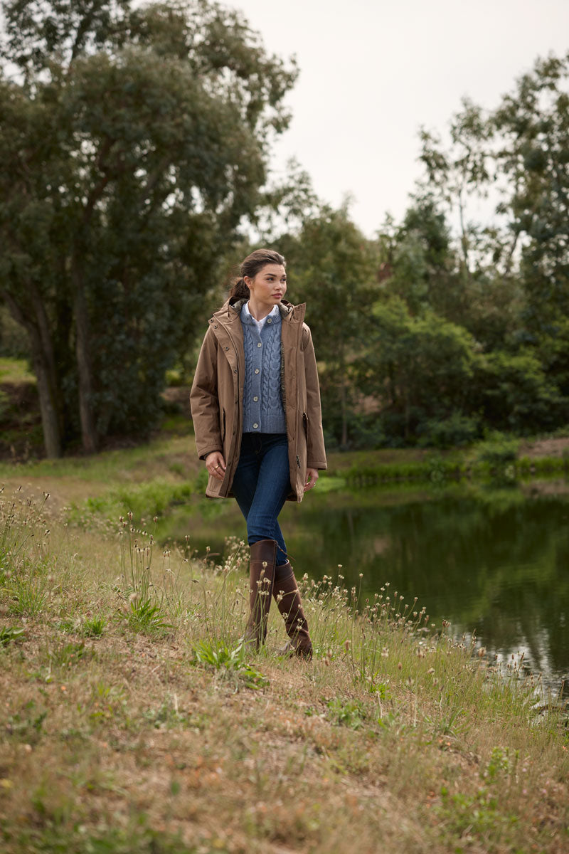 Ariat Windsor Waterproof Boot Tobacco Brown