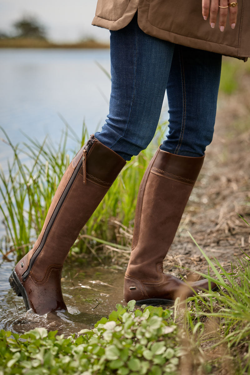 Ariat Windsor Waterproof Boot Tobacco Brown