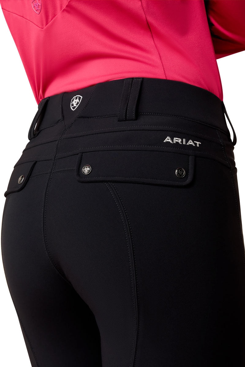 Ariat Tri Factor Vivacity Heat Half Grip Breech Black