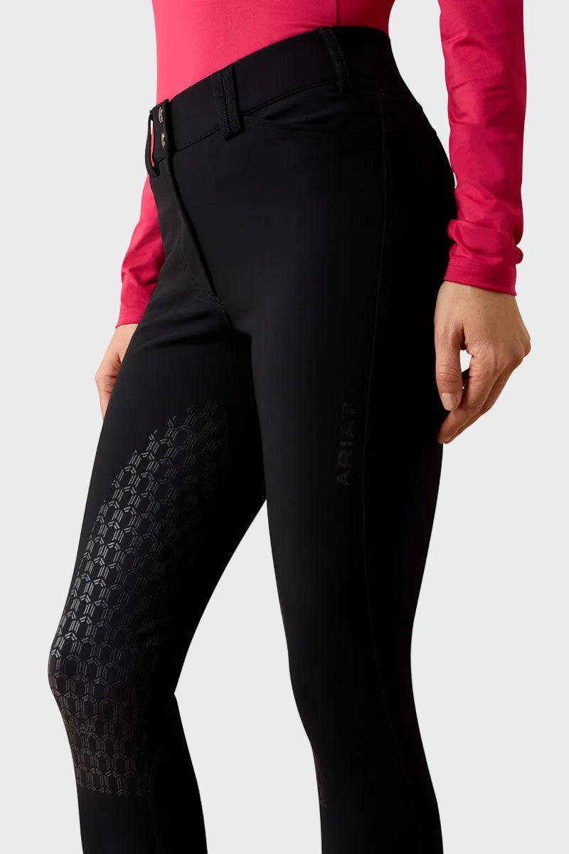 Ariat Tri Factor Vivacity Heat Half Grip Breech Black
