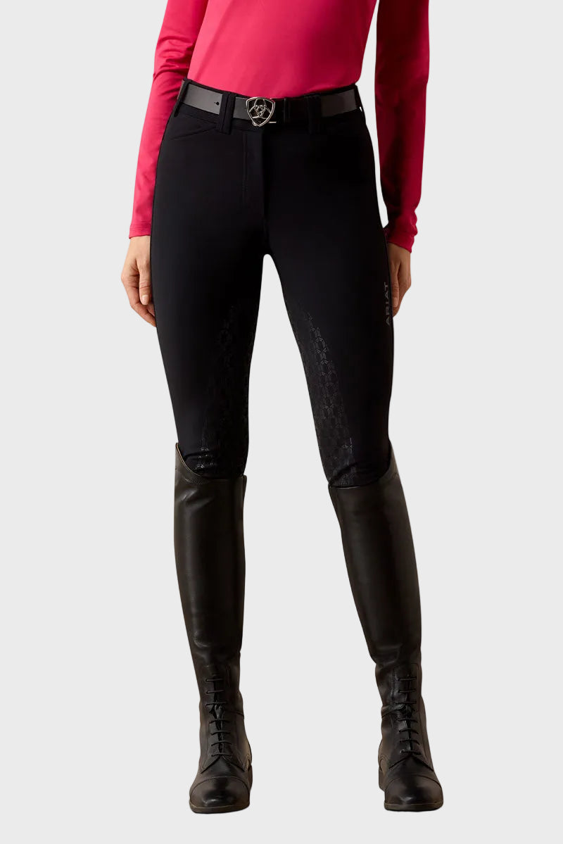 Ariat Tri Factor Vivacity Heat Half Grip Breech Black