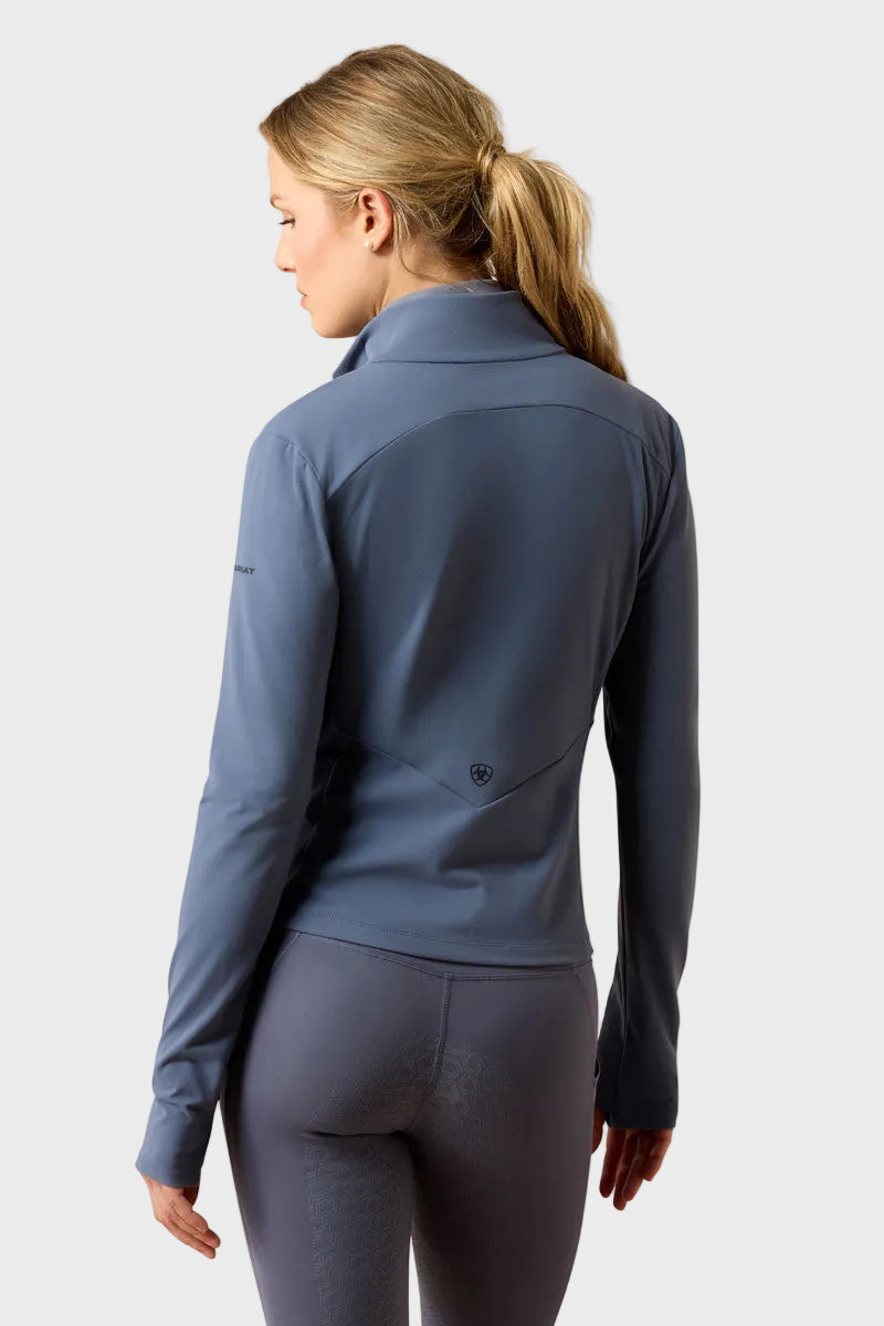 Ariat Solveil Full Zip Sweatshirt Grisaille