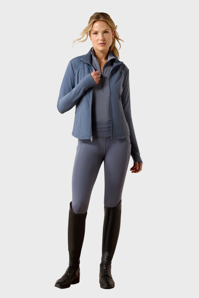 Ariat Solveil Full Zip Sweatshirt Grisaille