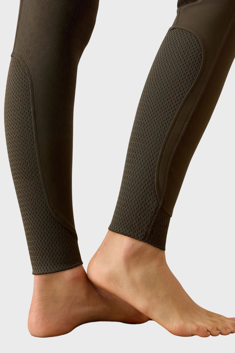 Ariat Tri Factor Frost 2.0 Full Seat Breeches Earth