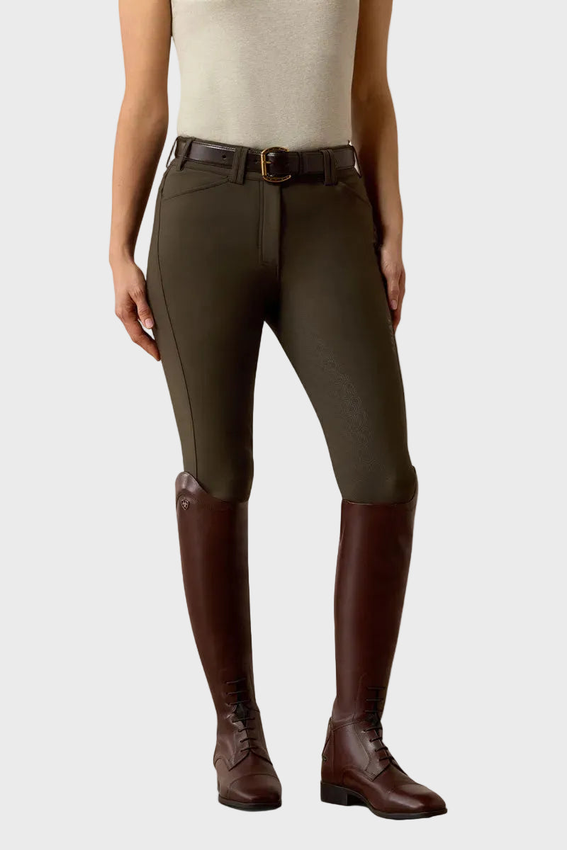 Ariat Tri Factor Frost 2.0 Full Seat Breeches Earth