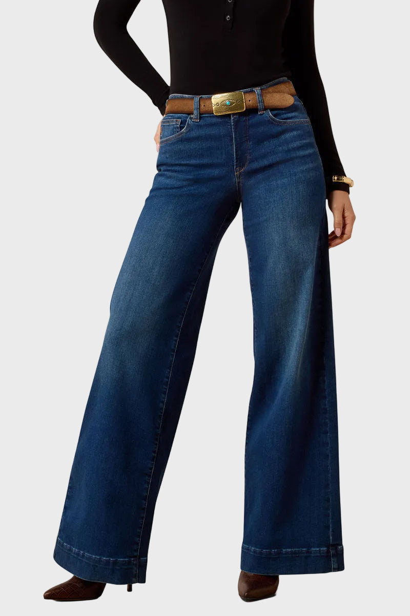 Ariat High Rise Revel Vilma Ultrastretch Wide Leg Jeans Norwalk