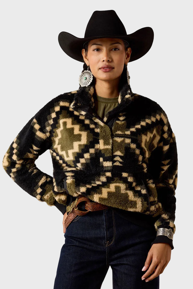 Ariat Berber Sweatshirt Gambit Southwest Print