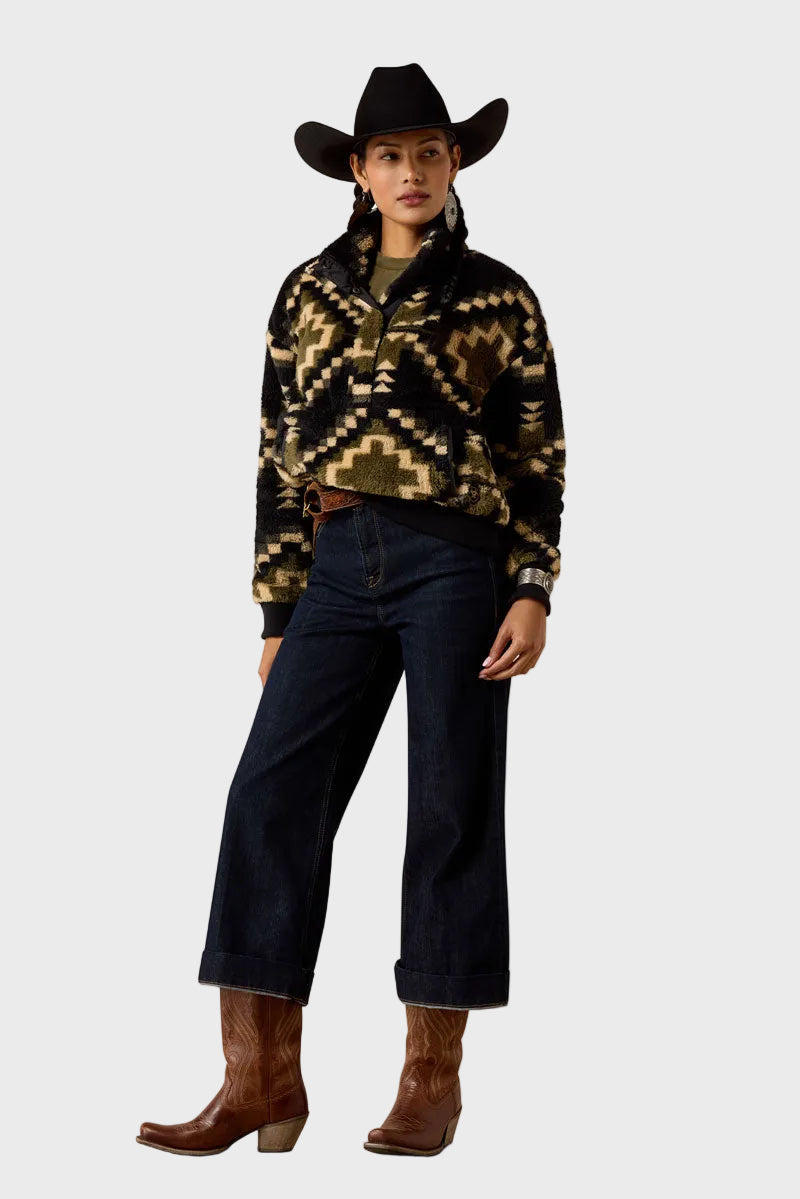Ariat Berber Sweatshirt Gambit Southwest Print
