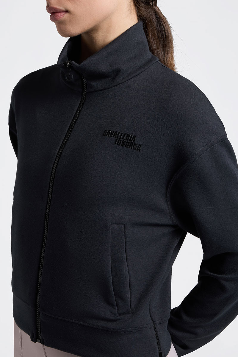 Cavalleria Toscana Jersey Zip Sweatshirt