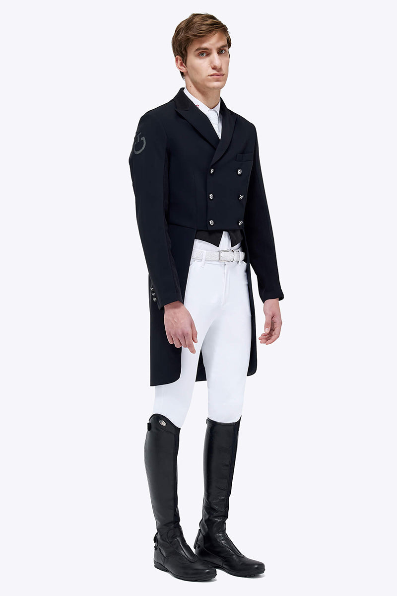 Cavalleria Toscana Men's Tech Knit Frac Black