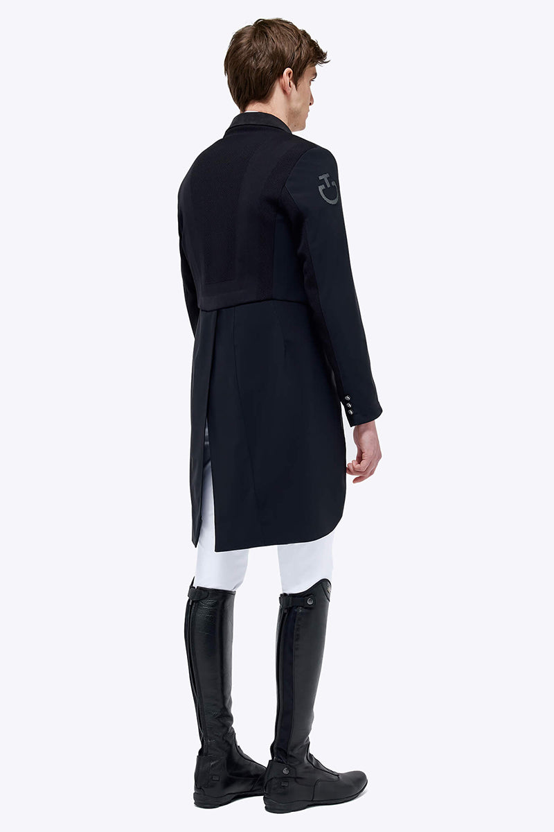 Cavalleria Toscana Men's Tech Knit Frac Black