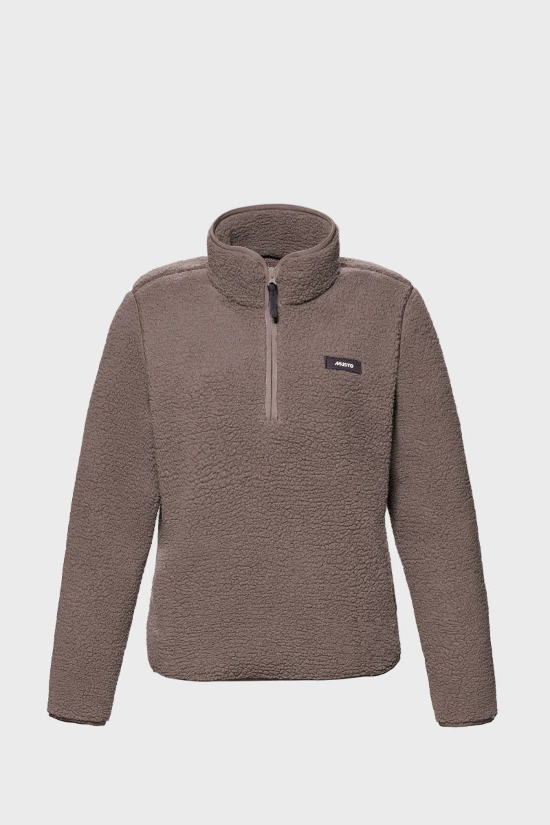 Musto Cove Deep Pile Fleece Plum Truffl