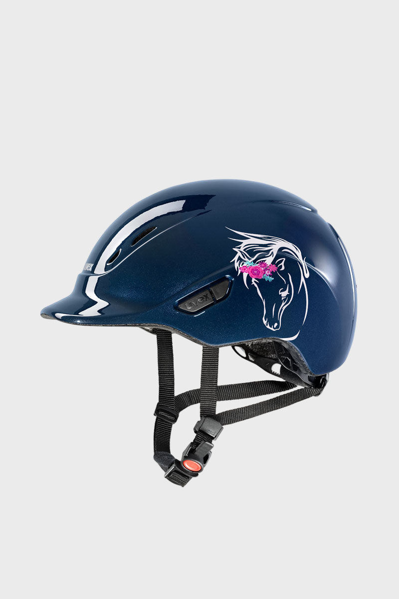 Uvex Kiddox Flower Navy Shiny