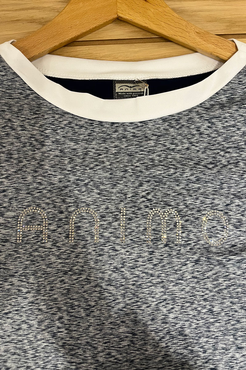 Animo Fobh T-Shirt Grey/Navy