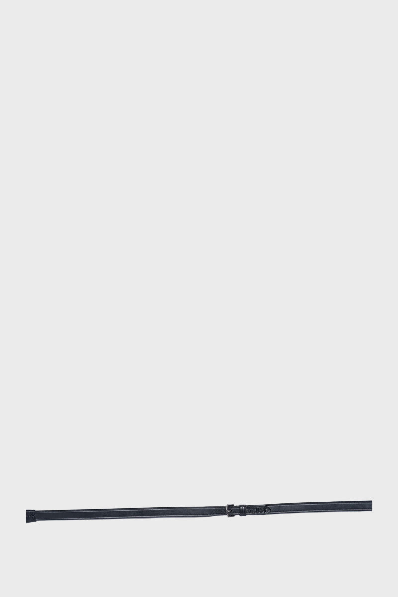 Trust Fontainebleau Rubber Reins Black/Silver