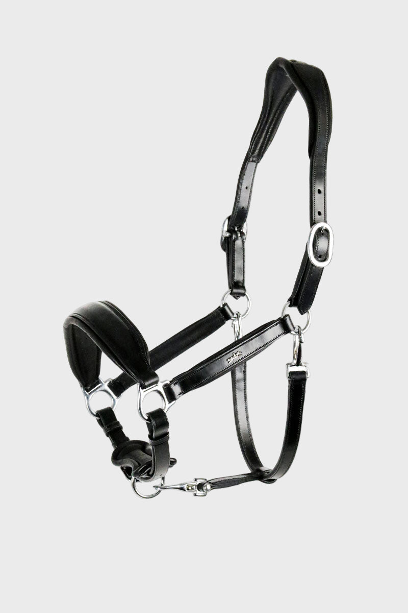 Schockemohle Fremont Headcollar Black/Silver