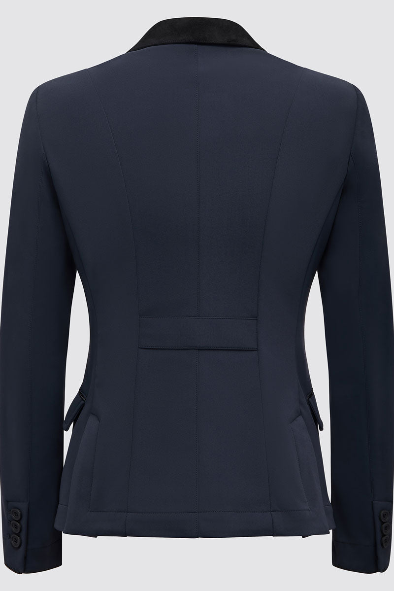 Cavalleria Toscana Girl's GP Zip Competition Jacket Navy