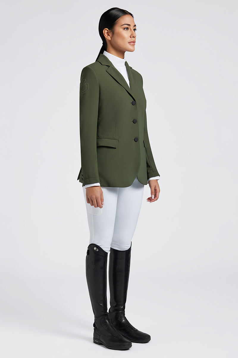 Cavalleria Toscana American Jersey Hunter Riding Jacket Forest Green