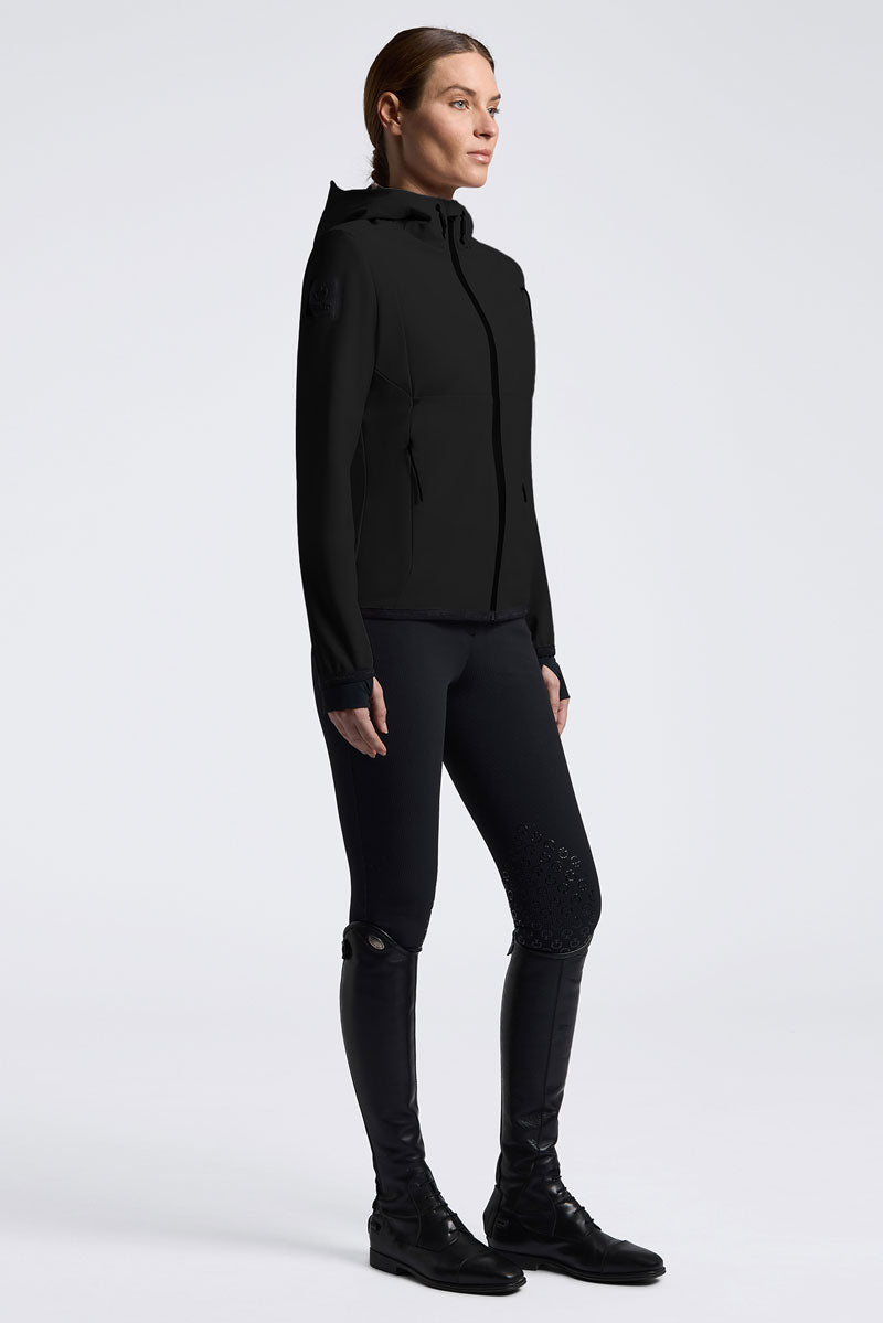 Cavalleria Toscana Thermal Hooded Jacket Black 