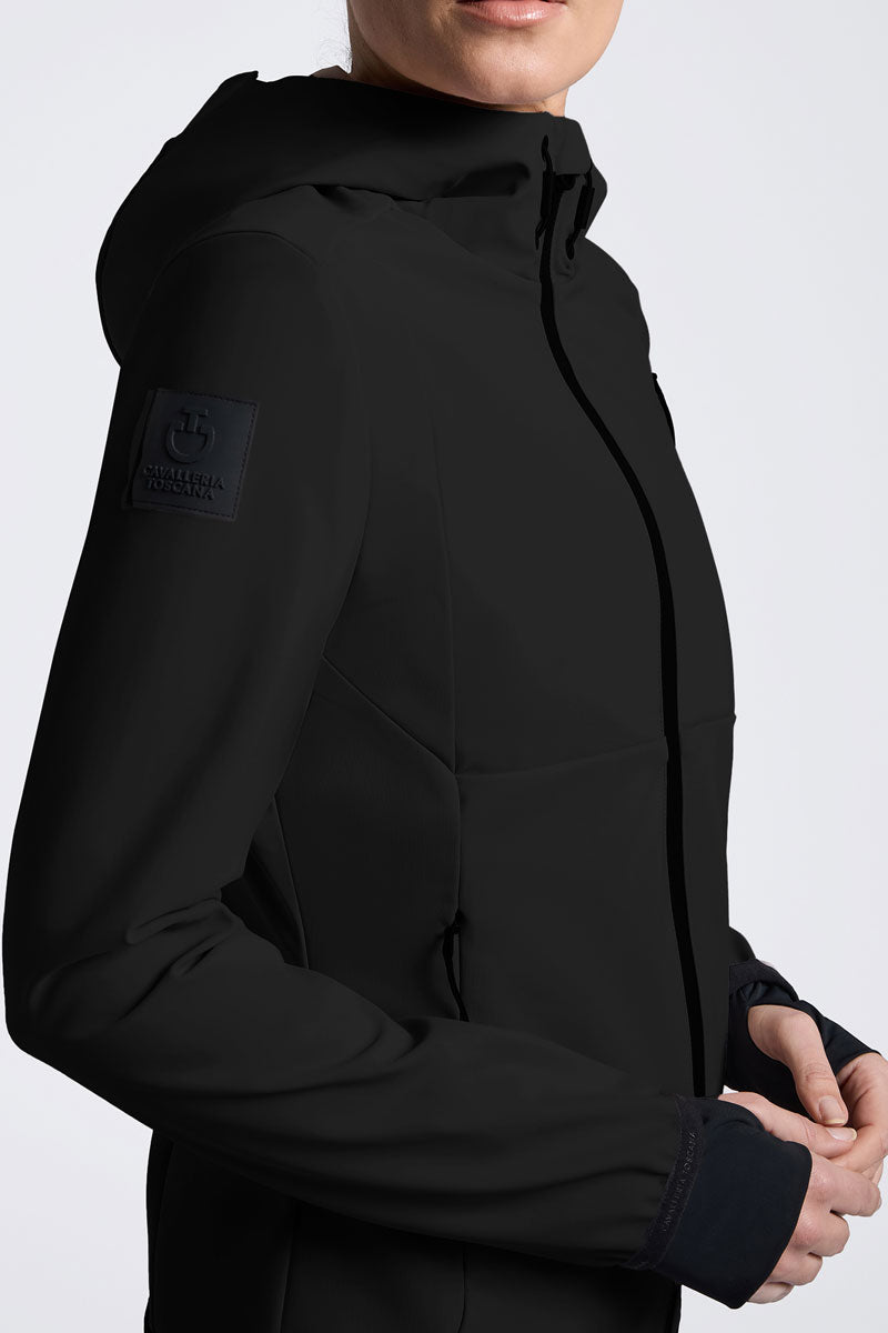 Cavalleria Toscana Thermal Hooded Jacket Black 