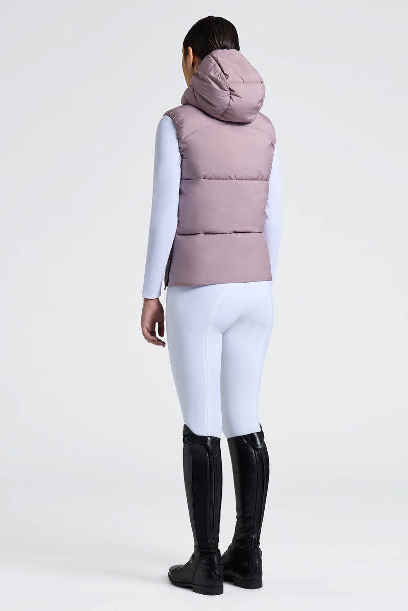 Cavalleria Toscana Junior Nylon Puffer Vest Grape Shake 