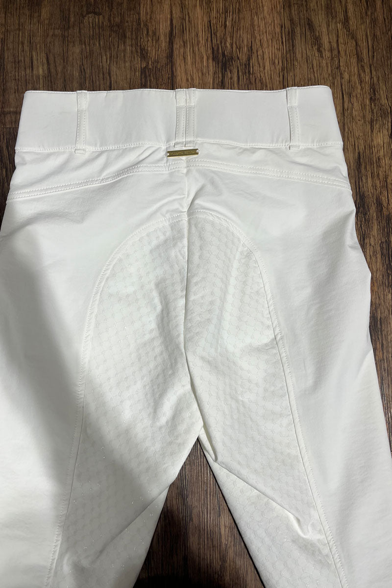 Holland Cooper Full Seat Competition Breeches White