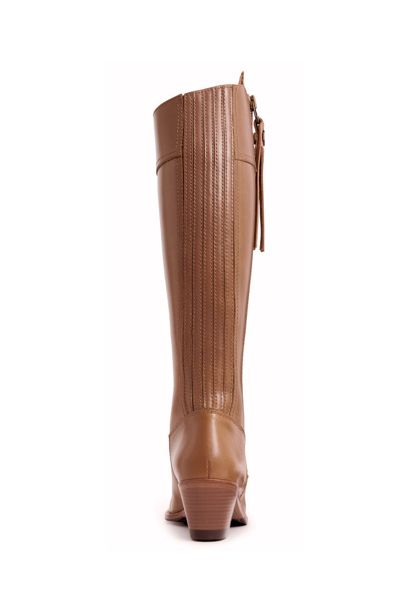 Fairfax & Favor Regina Heeled Regular Fit Tan Leather