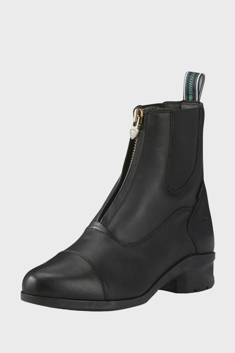 Ariat Heritage IV Zip Waterproof Paddock Boot Black