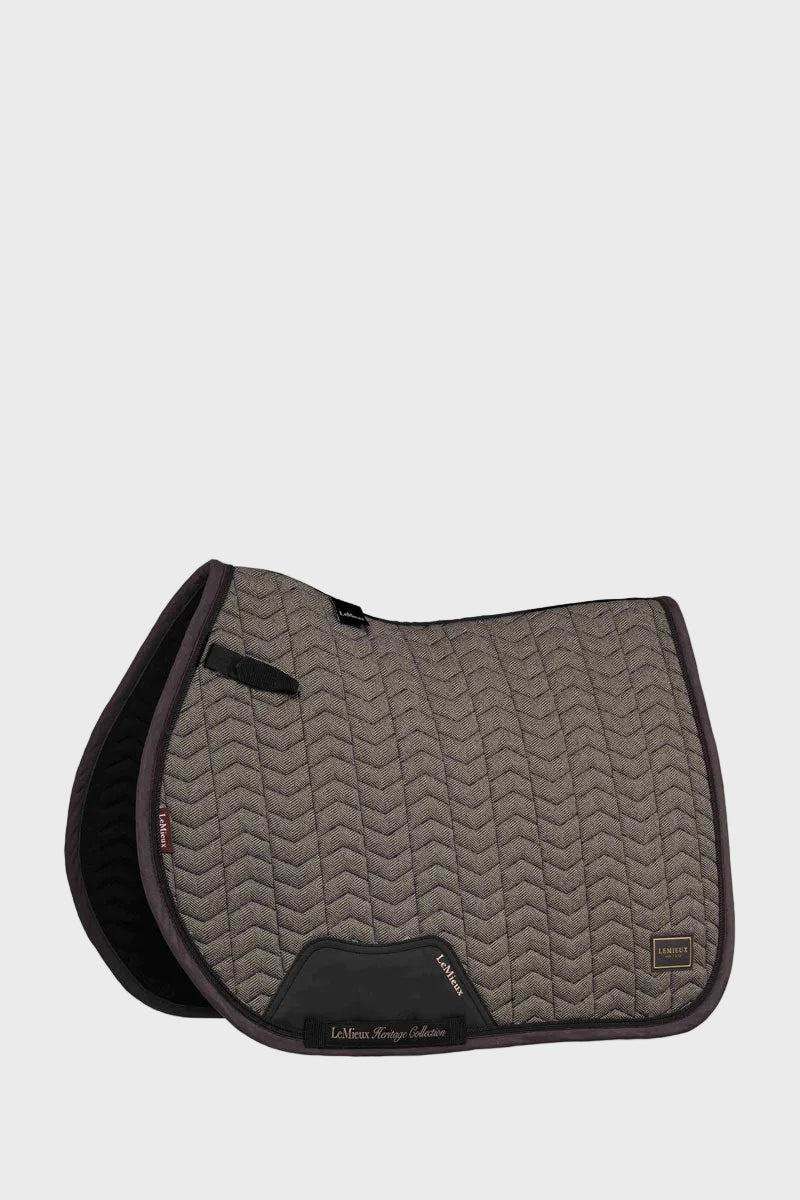 LeMieux Heritage Herringbone Jump Square Cocoa