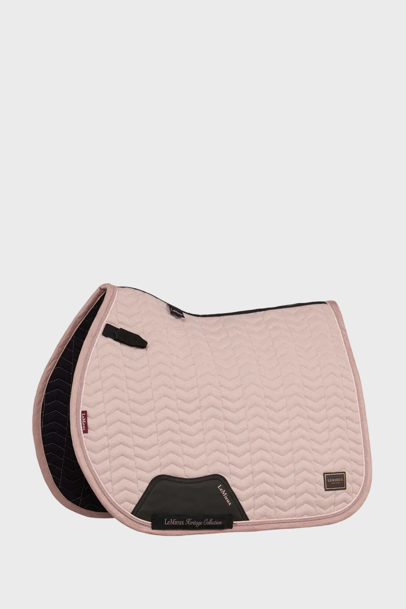 LeMieux Heritage Herringbone Jump Square Wild Rose 