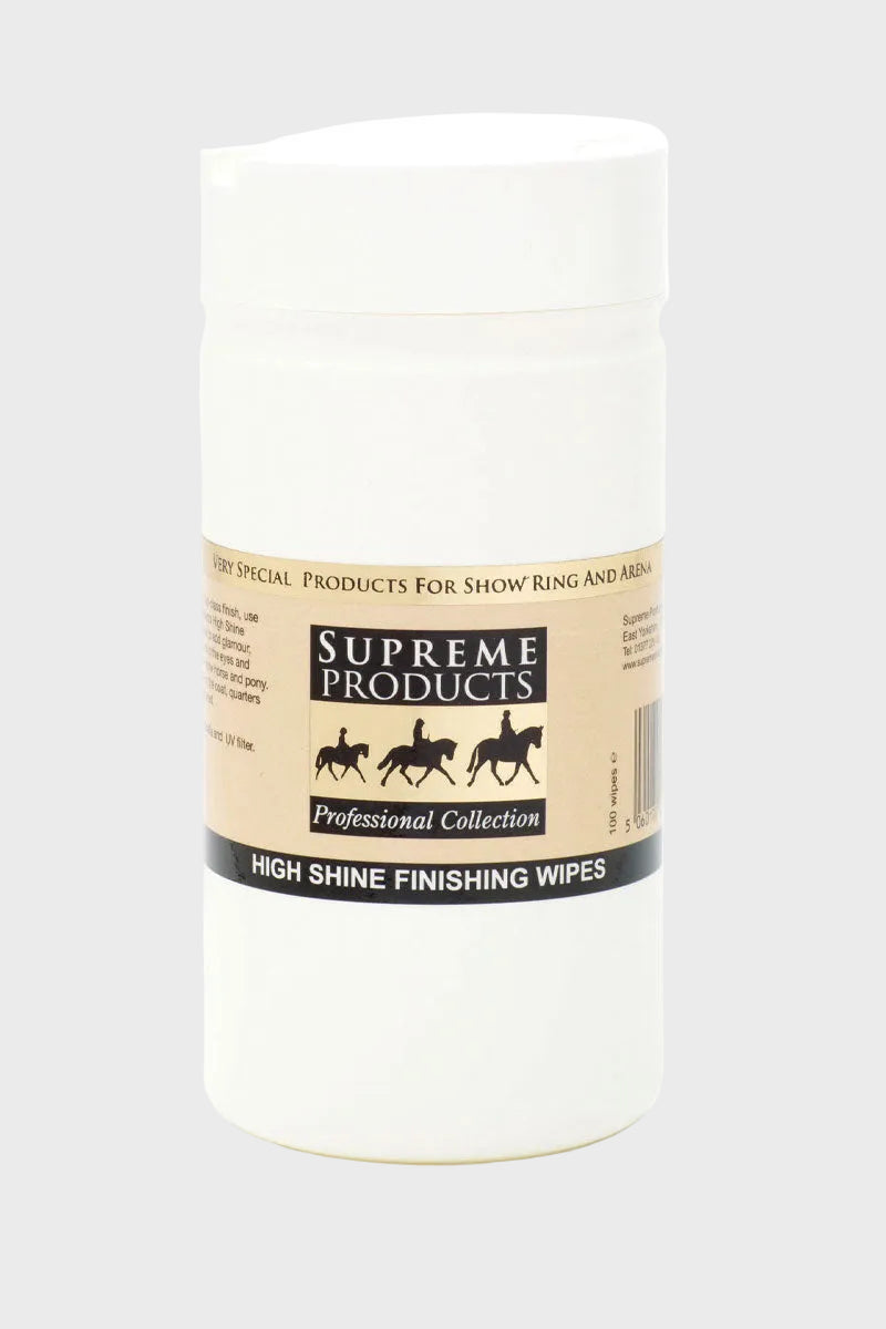 Supreme Products High Shine Finishing Wipes (Pack of 100)