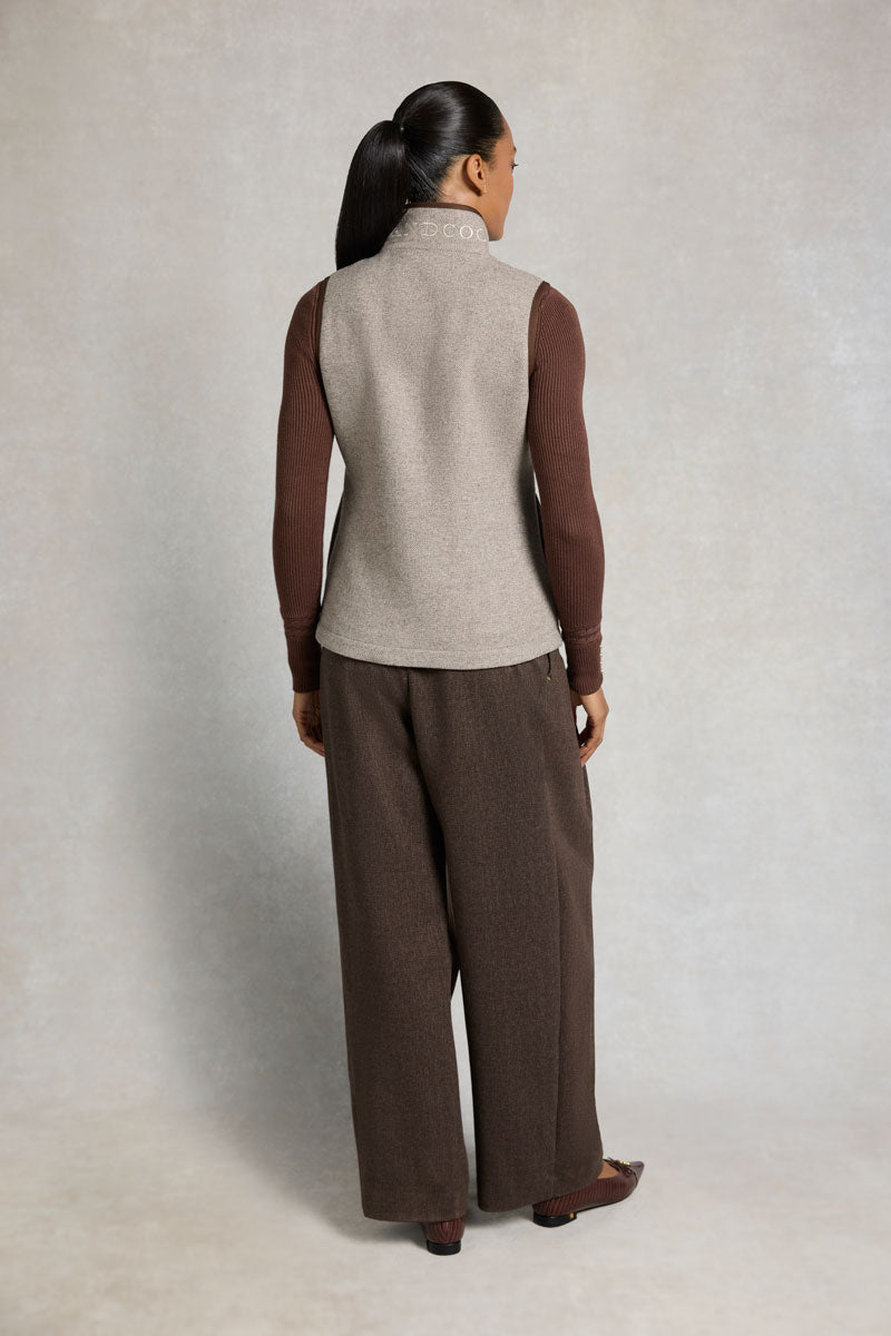 Holland Cooper Hillford Country Gilet Sahara Twill 