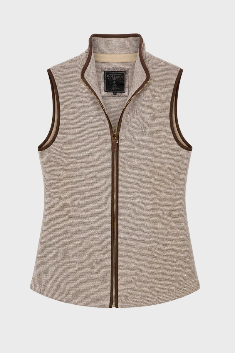 Holland Cooper Hillford Country Gilet Sahara Twill 