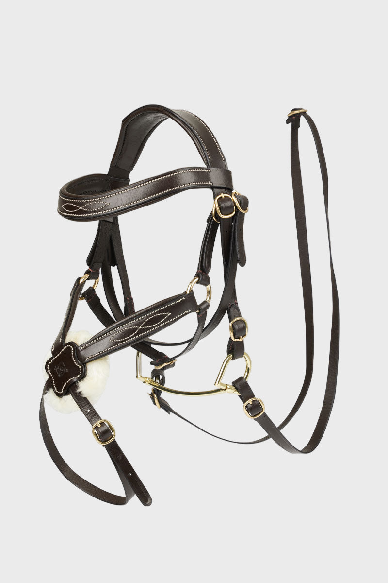 Le Mieux Hobby Horse Grackle Bridle Brown
