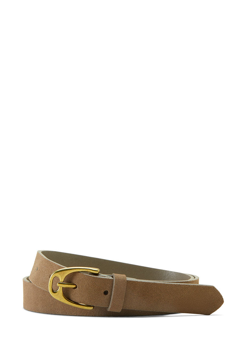 Ariat Hunter Belt Tan Suede