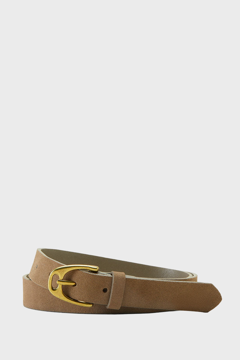 Ariat Hunter Belt Tan Suede