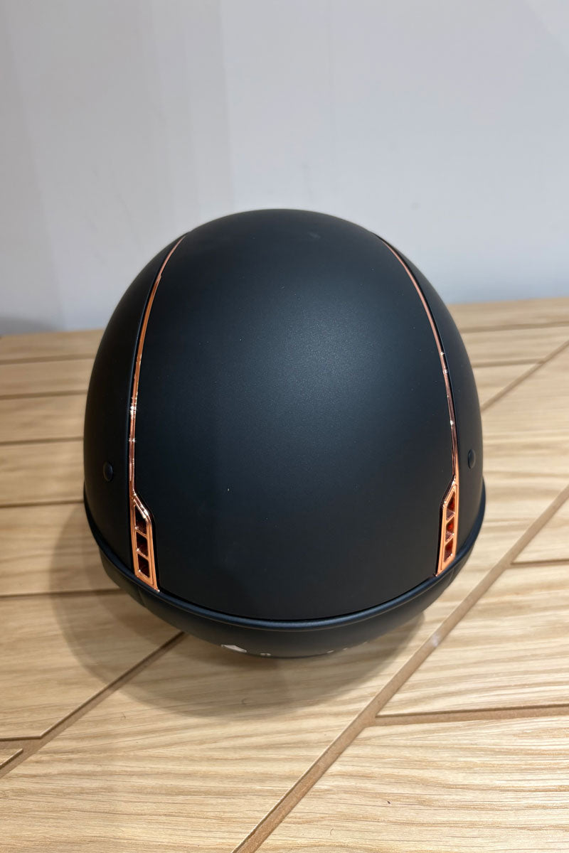 Samshield Shadowmatt Black Rose Gold Trim & Blazon