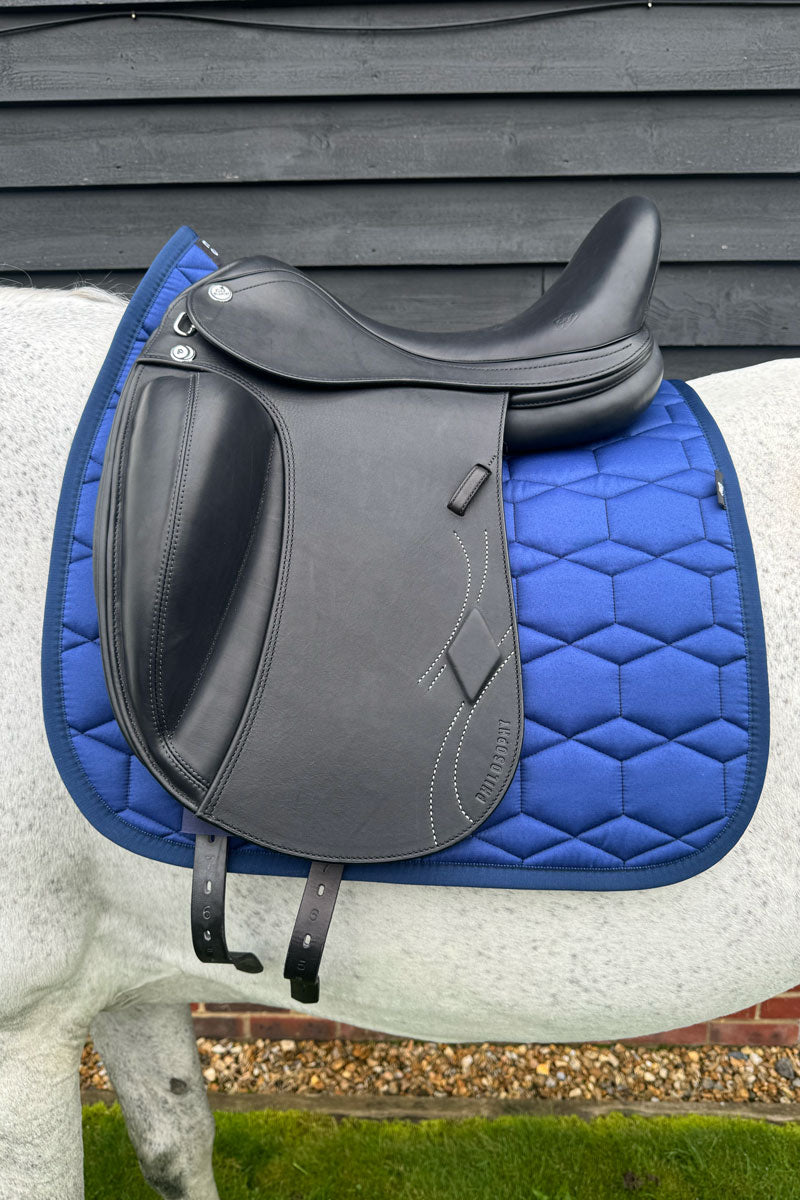 Mattes Dressage Sheen Saddle Pad Navy