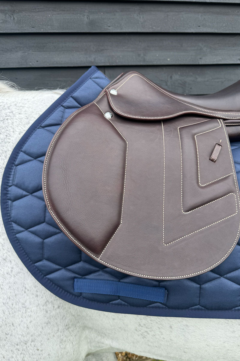 Mattes Jump Sheen Saddle Pad Navy