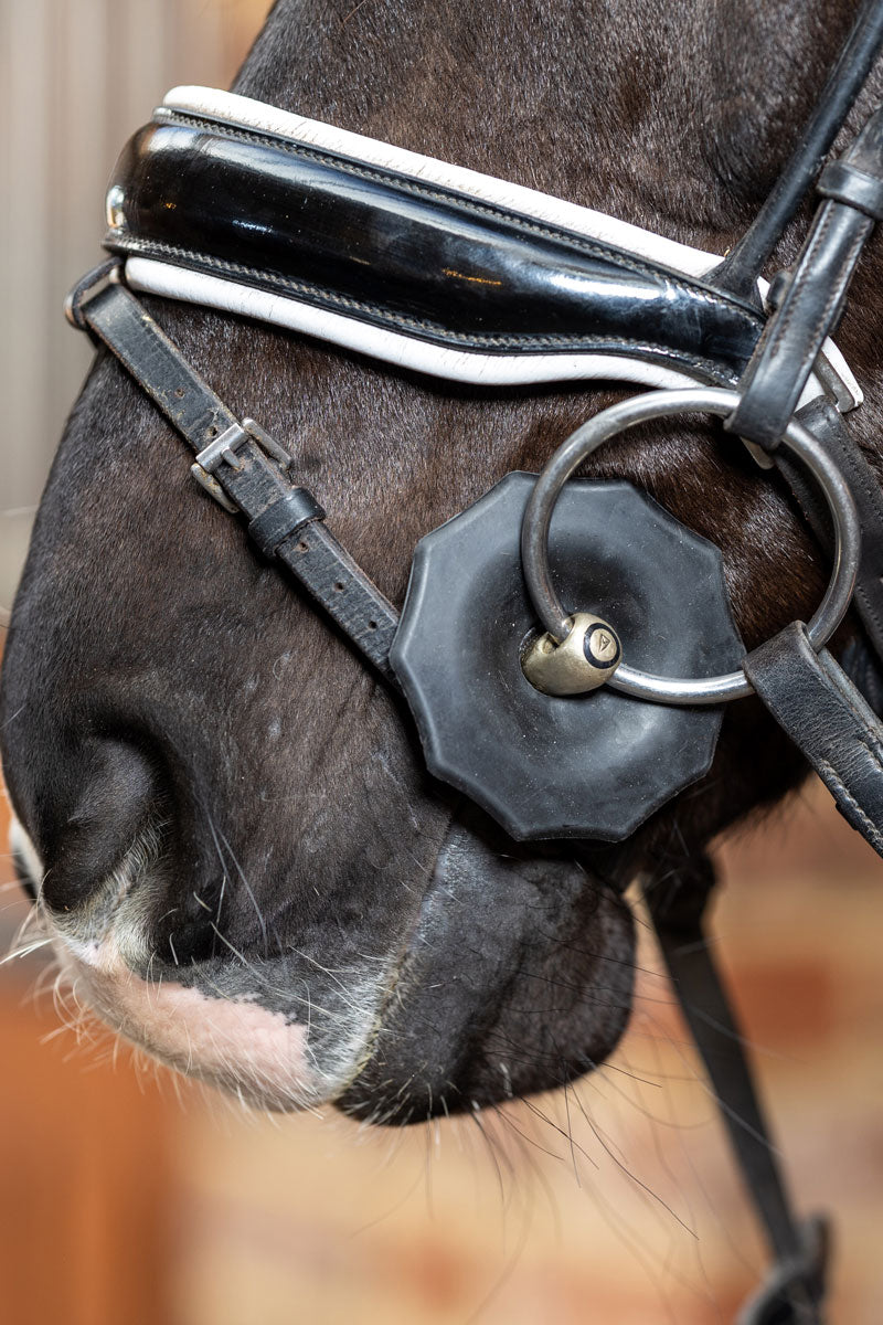 Le Mieux Contoured Rubber Bit Guards Black