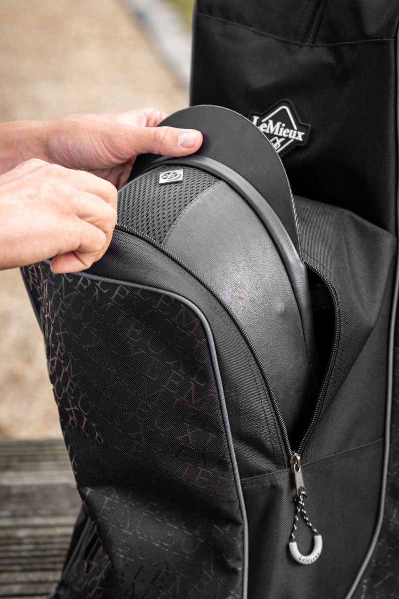 LeMieux Elite Pro Boot & Hat Bag Black