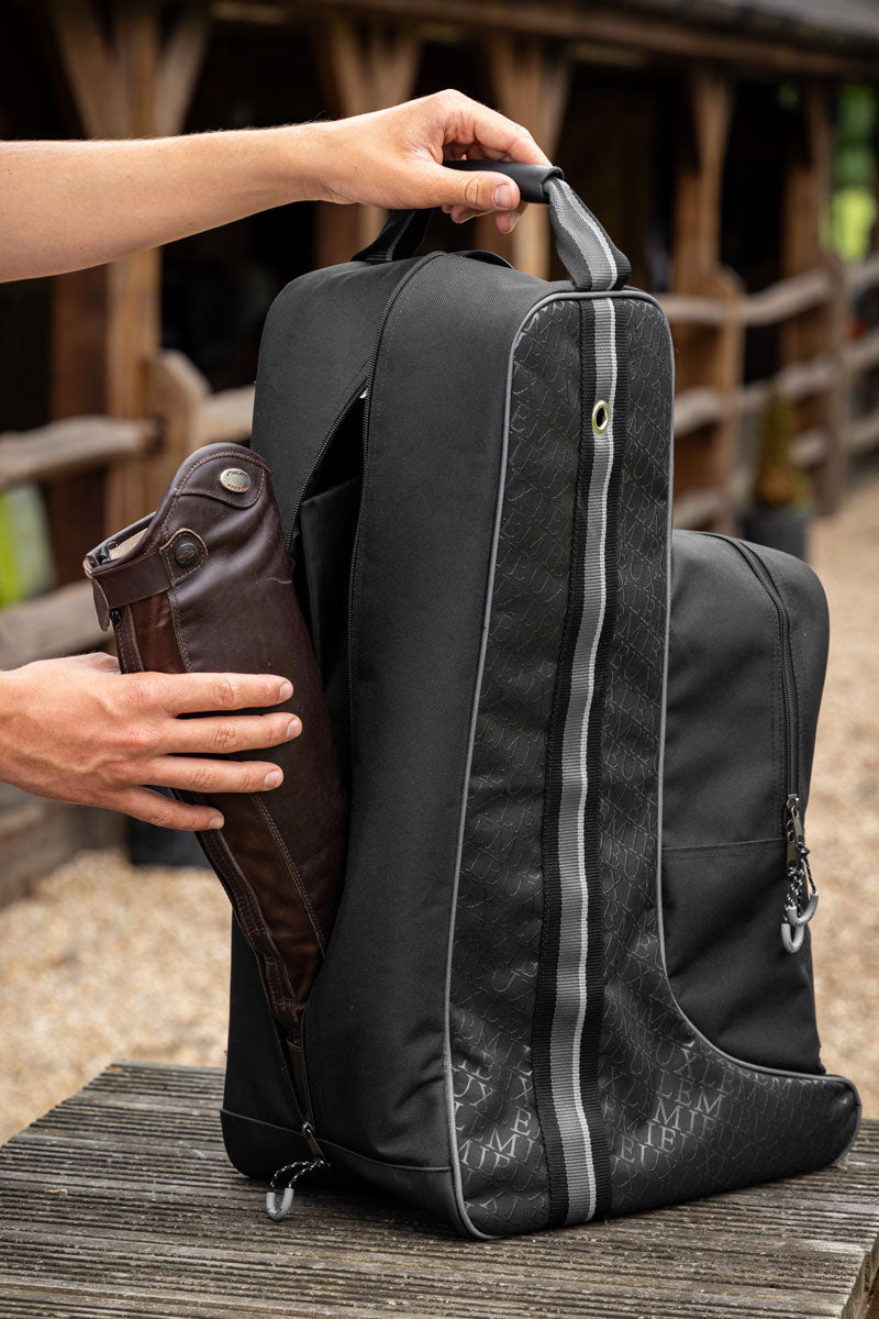 LeMieux Elite Pro Boot & Hat Bag Black