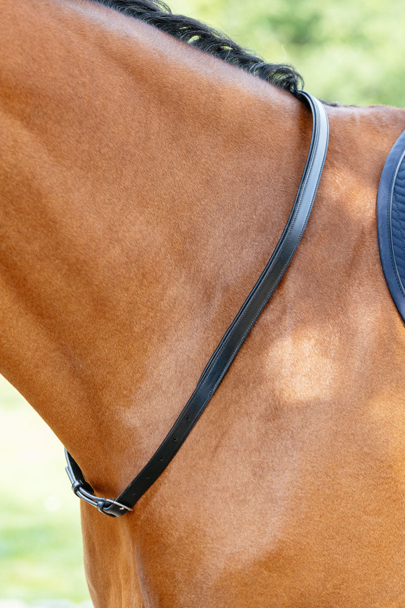 Le Mieux Leather Neck Strap Black