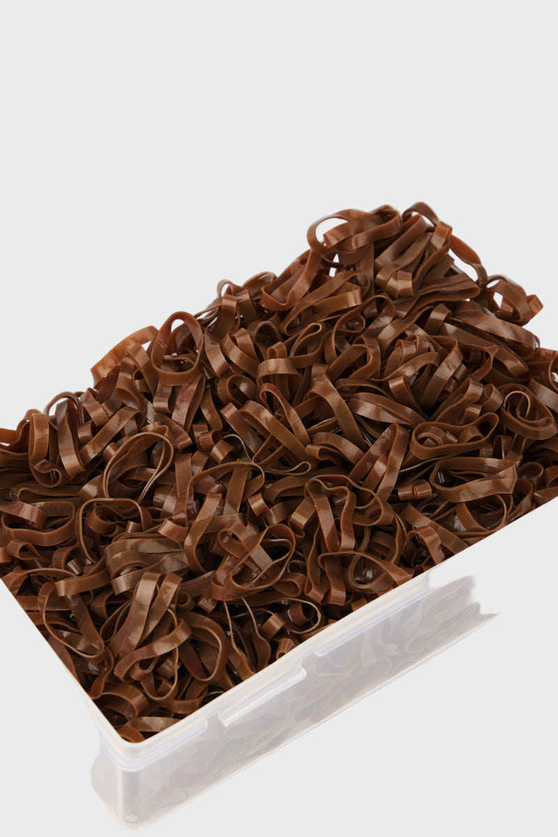 Le Mieux Silicone Plaiting Bands Brown