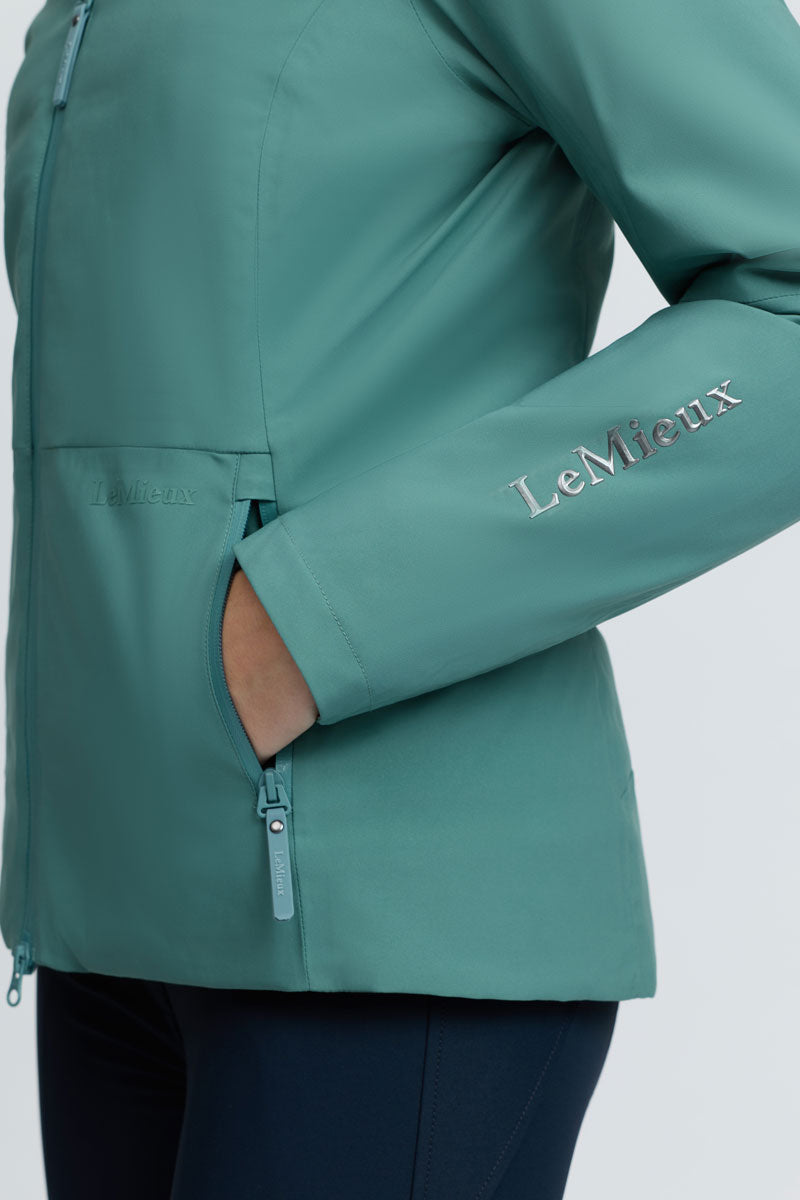 LeMieux Brooke 3 in 1 Waterproof Hybrid Jacket Aloe 