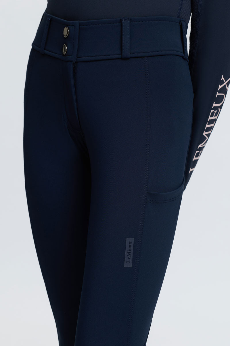 LeMieux Young Rider Bex Breeches Navy 