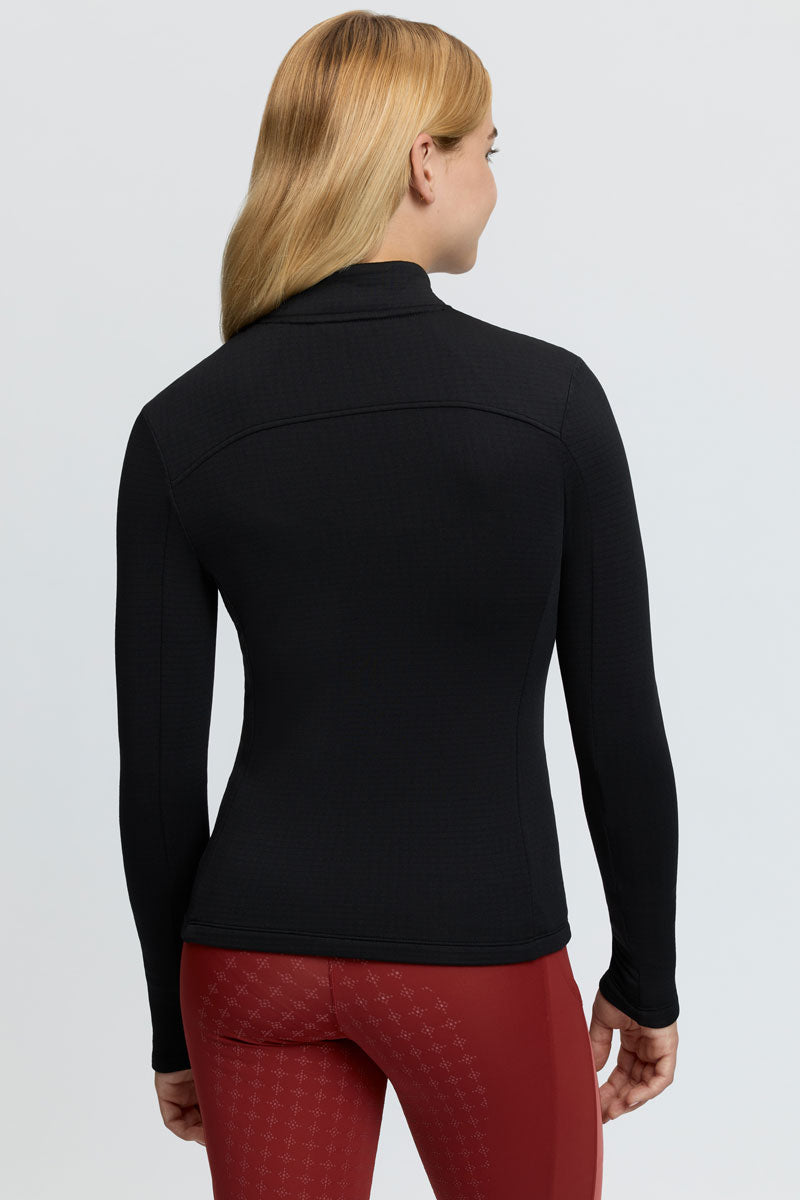 LeMieux Young Rider Bethany Fleece Zip Through Black 