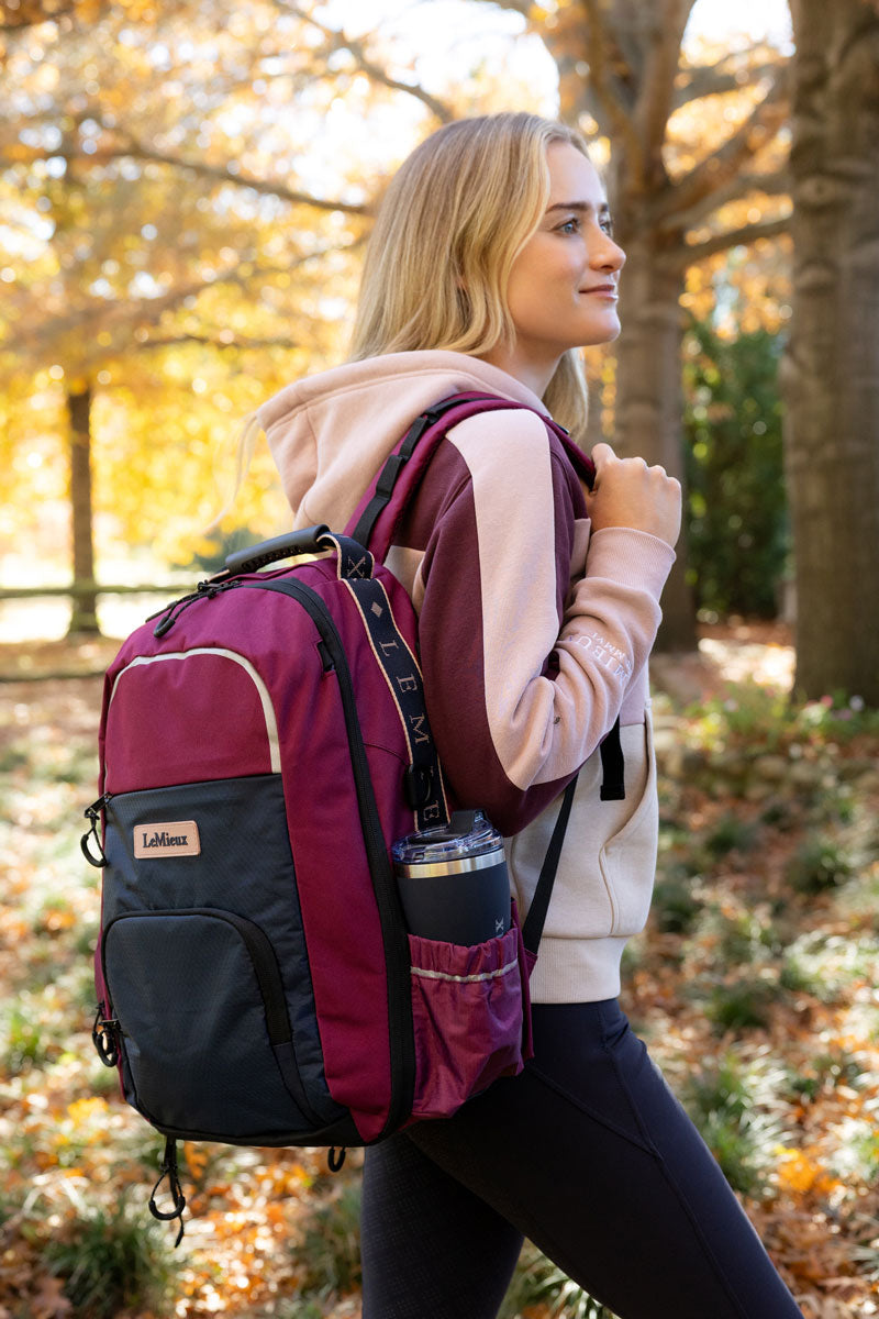 LeMieux Pro Rucksack Blackberry
