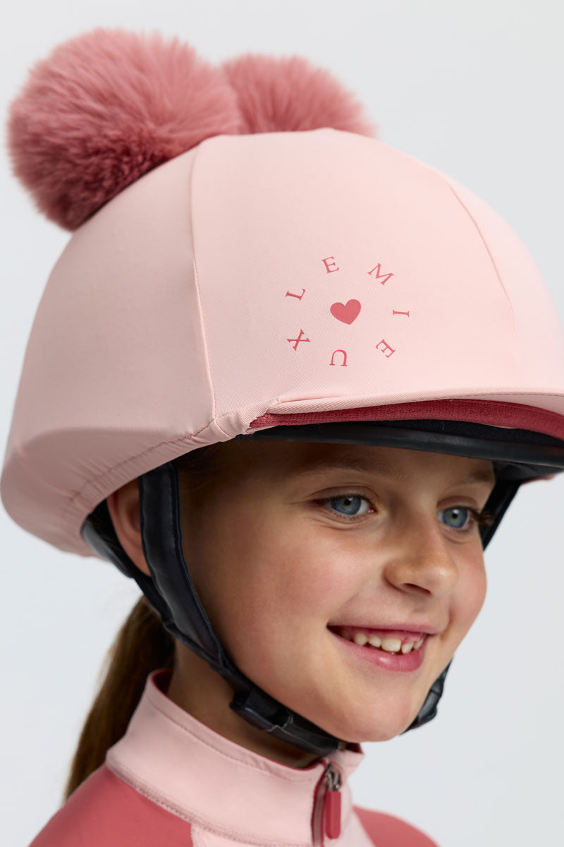 LeMieux Mini Double Pom Hat Silk