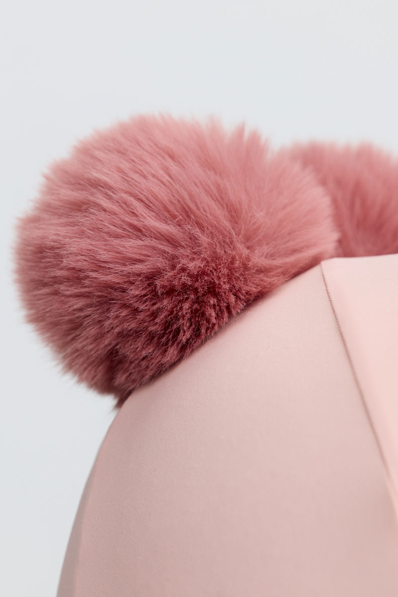 LeMieux Mini Double Pom Hat Silk